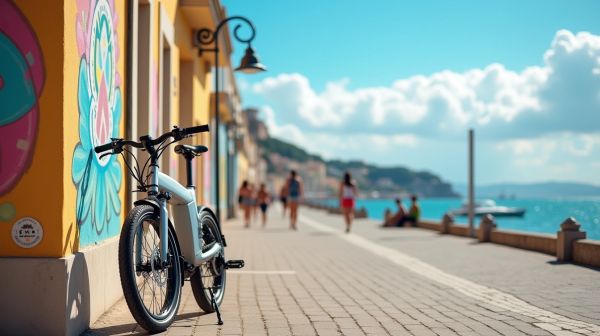 Enjoy effortless sightseeing with electric bike rental in Nice